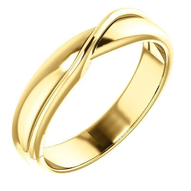 Matthew Patterned Wedding Band