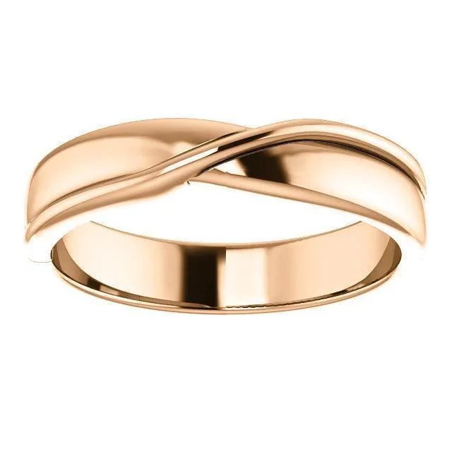 Matthew Patterned Wedding Band