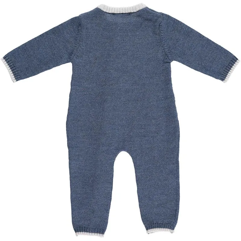 Merino Denim Daysuit