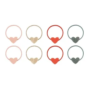 Mimi & Lula Retro Heart Pony Ties
