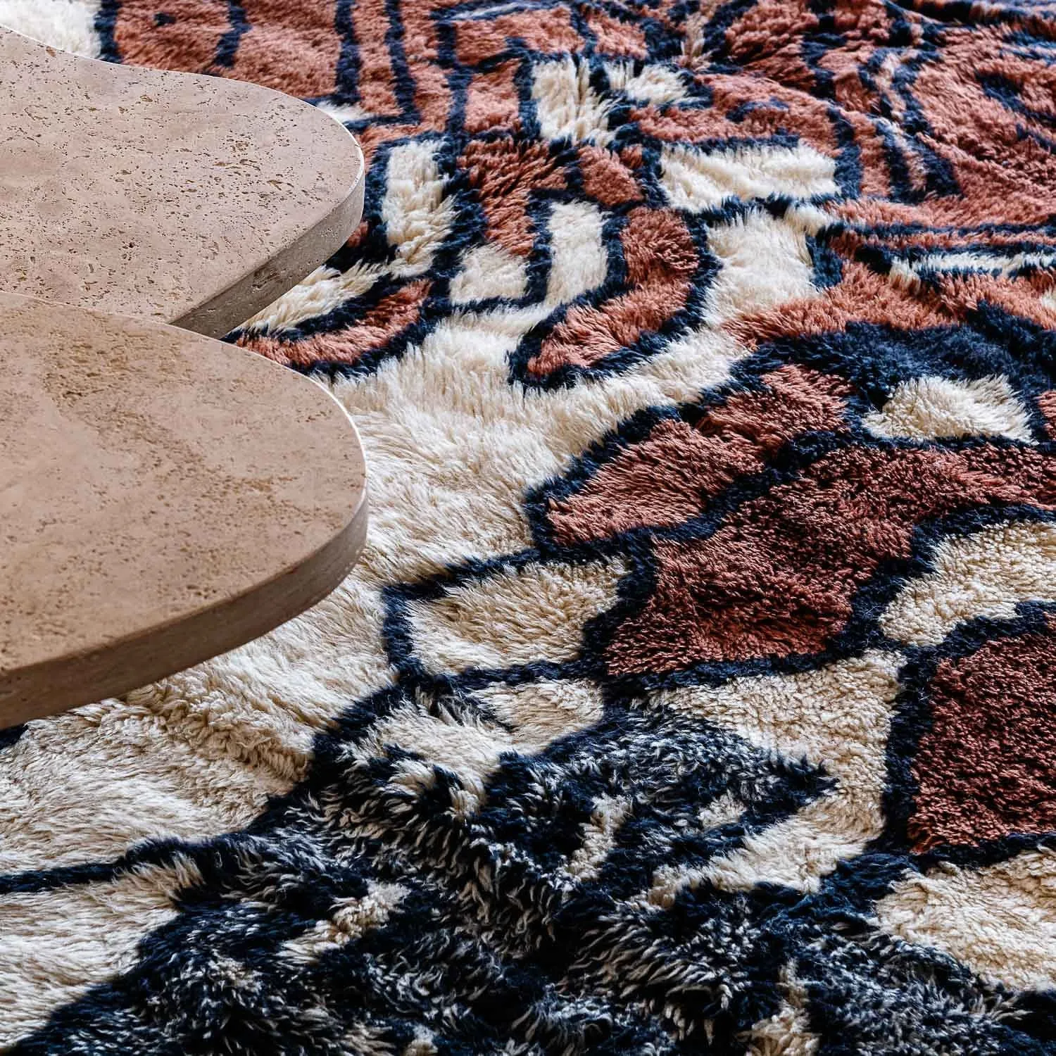 Mother Earth - Luxury Shag Moroccan Rug