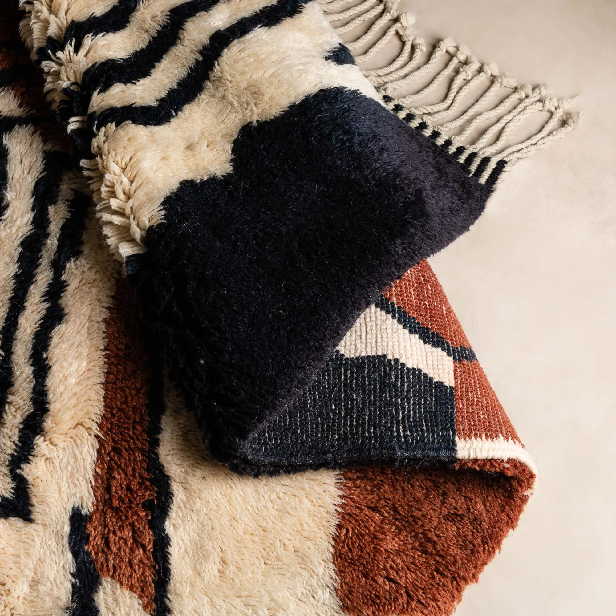 Mother Earth - Luxury Shag Moroccan Rug