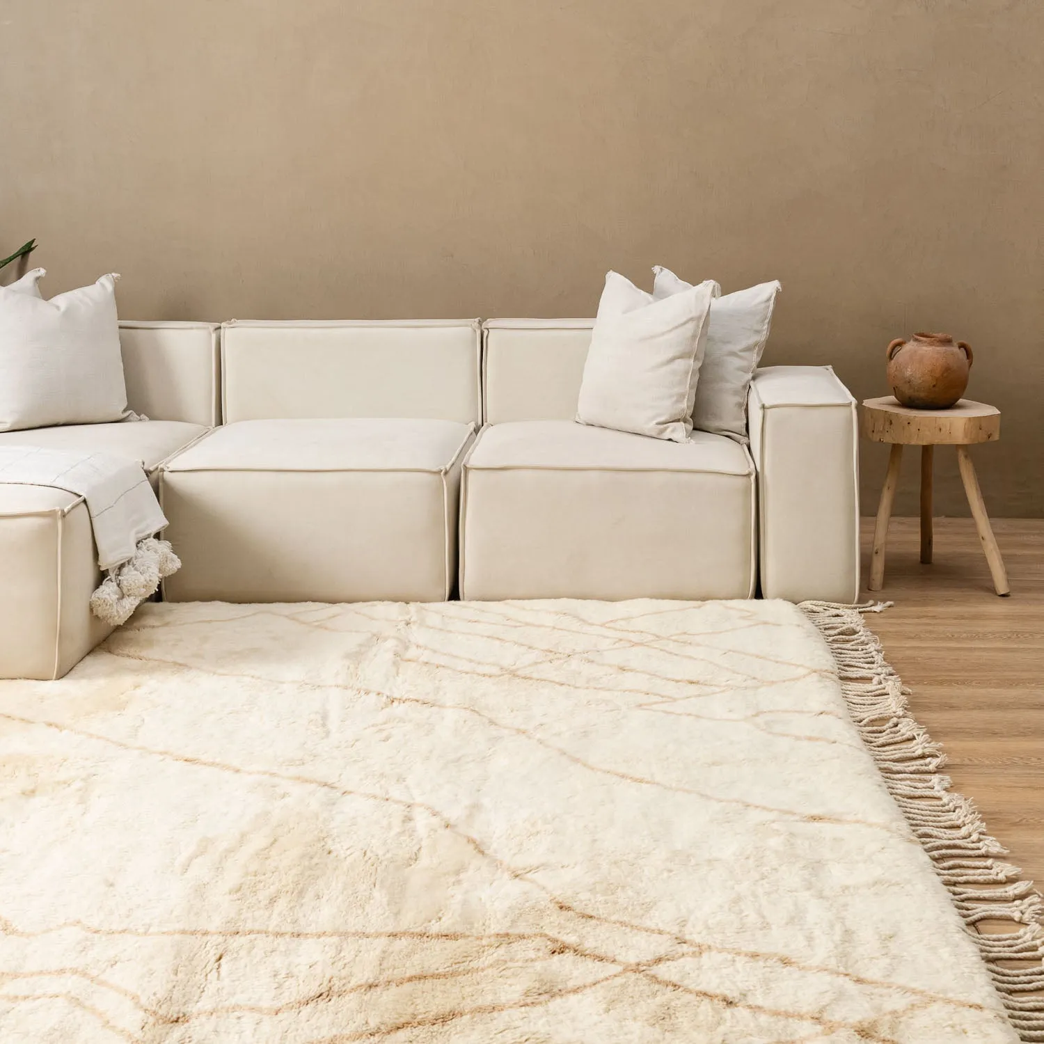 Mountain Village - Luxury Shag Moroccan Rug