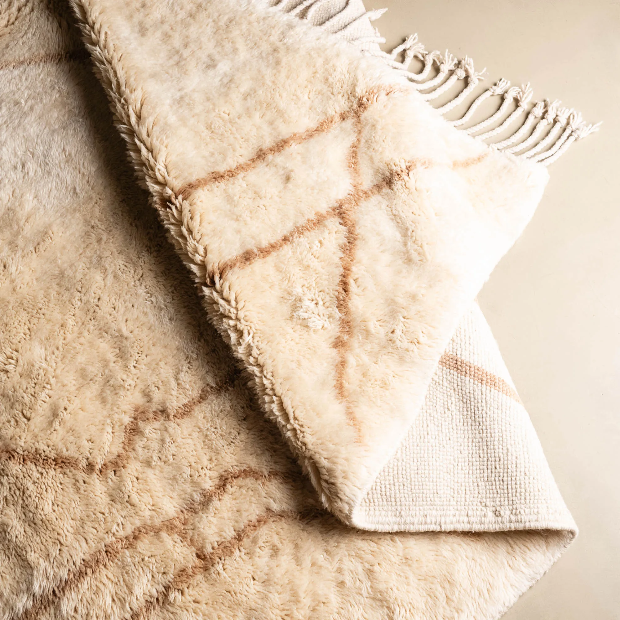Mountain Village - Luxury Shag Moroccan Rug