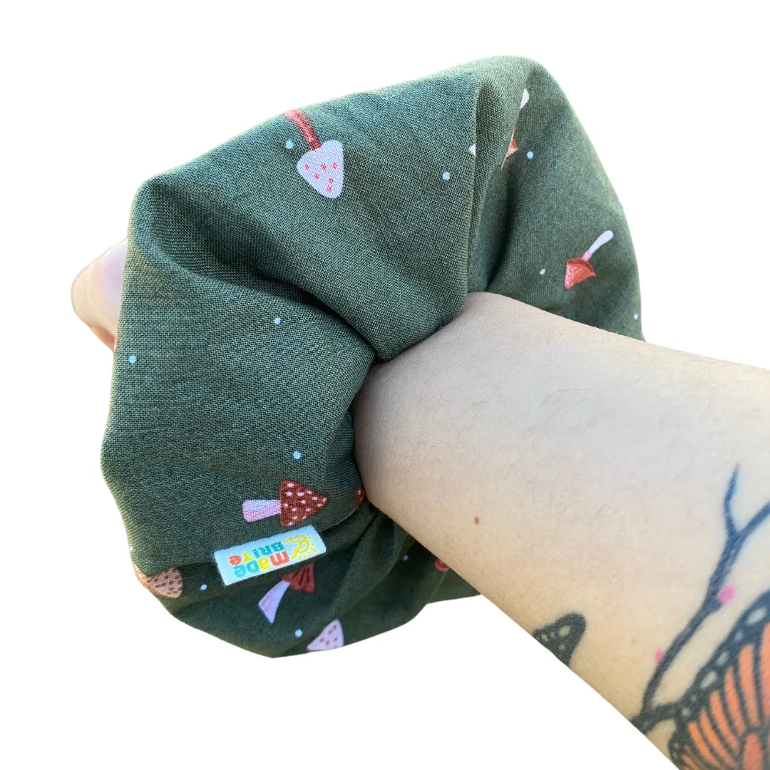 Mushroom Scrunchie Hair Tie Gift