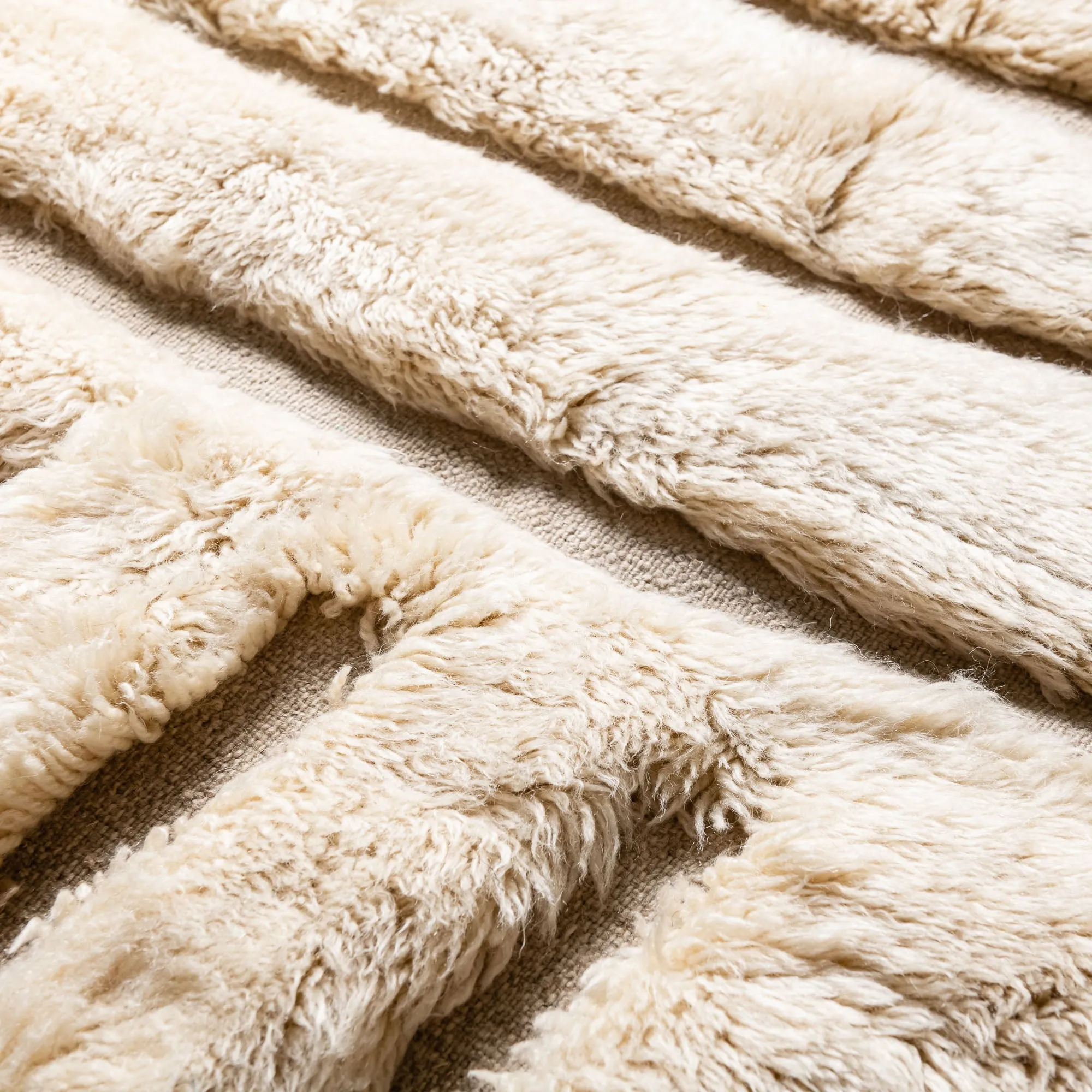 Mystic Labyrinth - Luxury Shag Moroccan Rug
