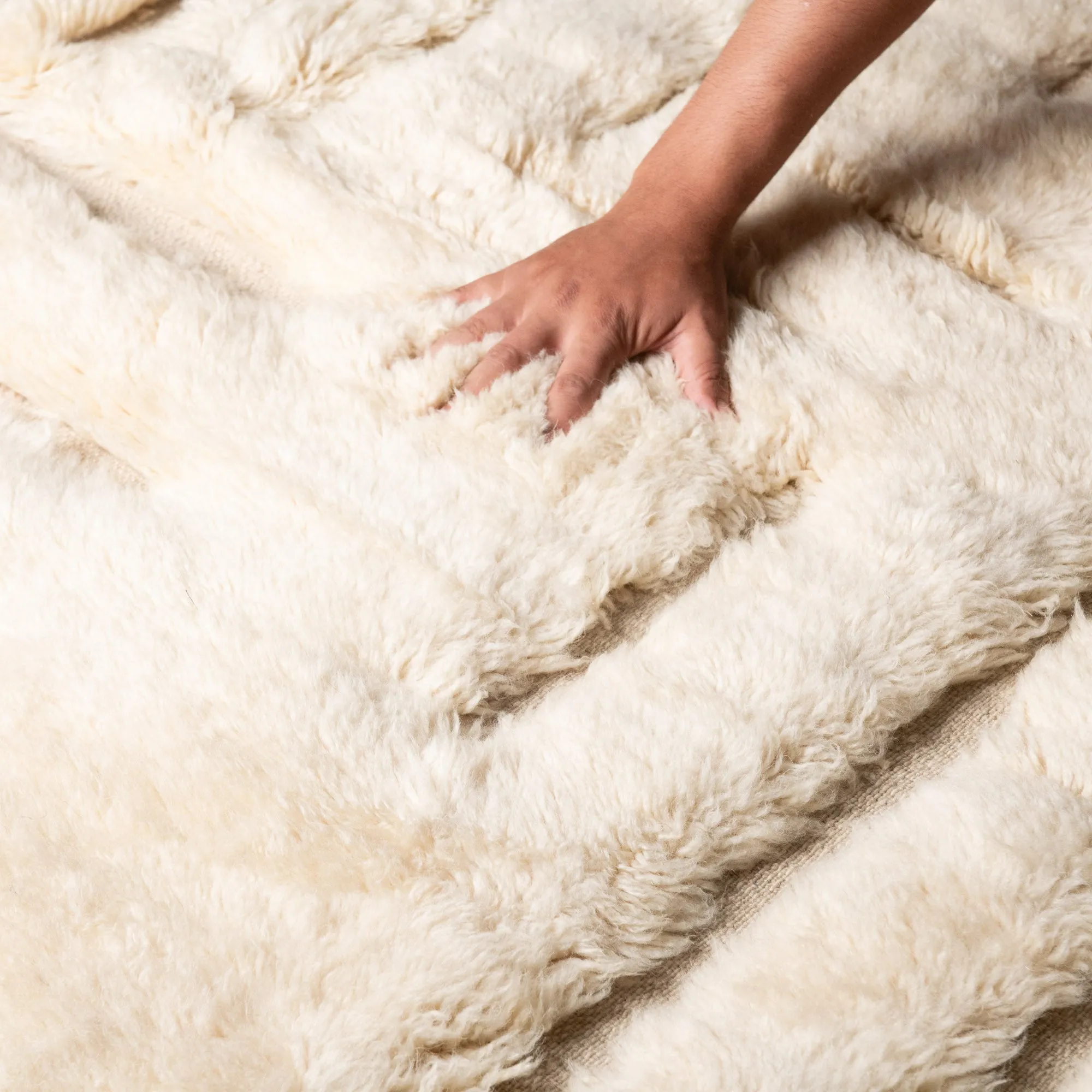 Mystic Labyrinth - Luxury Shag Moroccan Rug