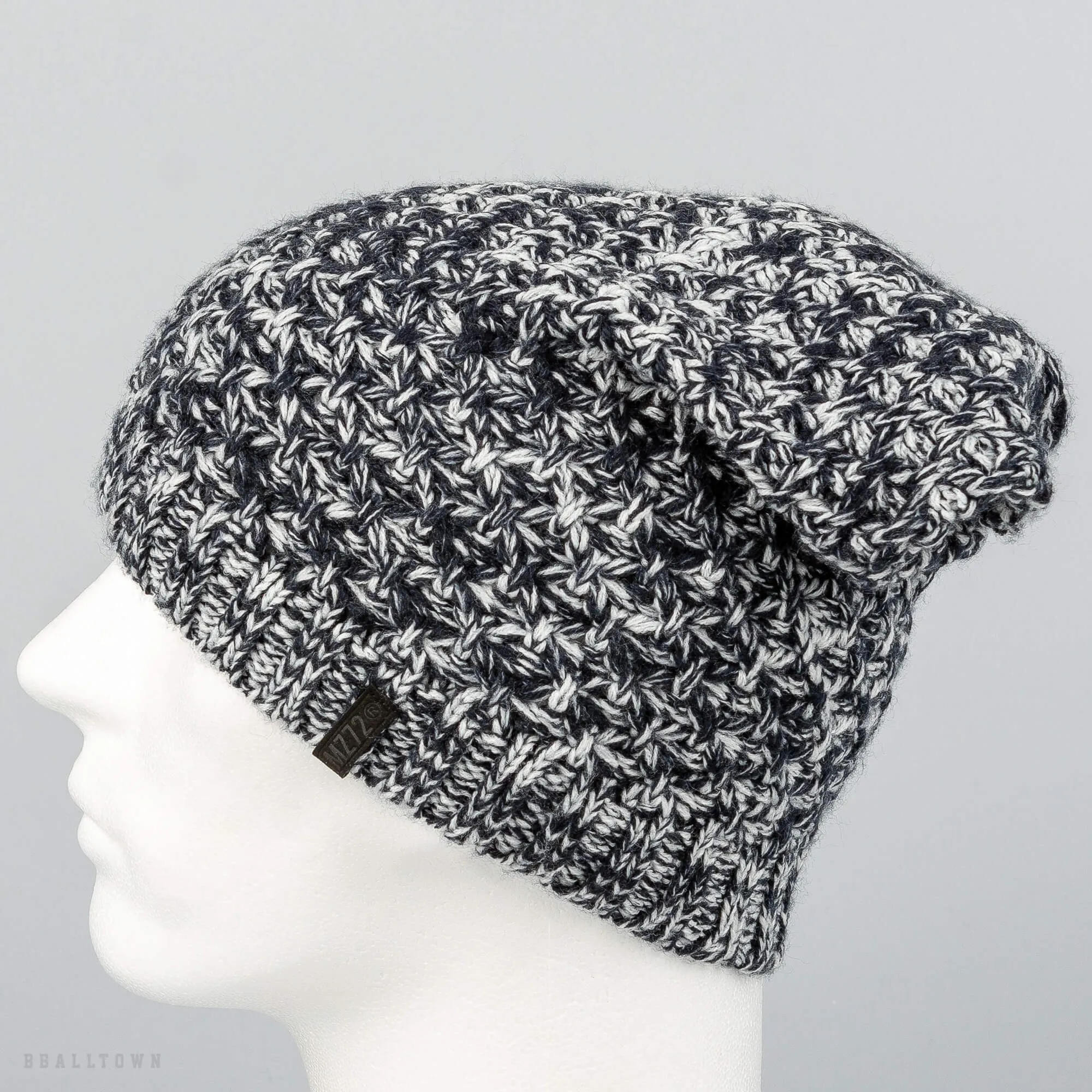 MZ72 Ac Happy knit beanie Tw Navy/Off White