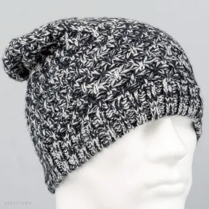 MZ72 Ac Happy knit beanie Tw Navy/Off White