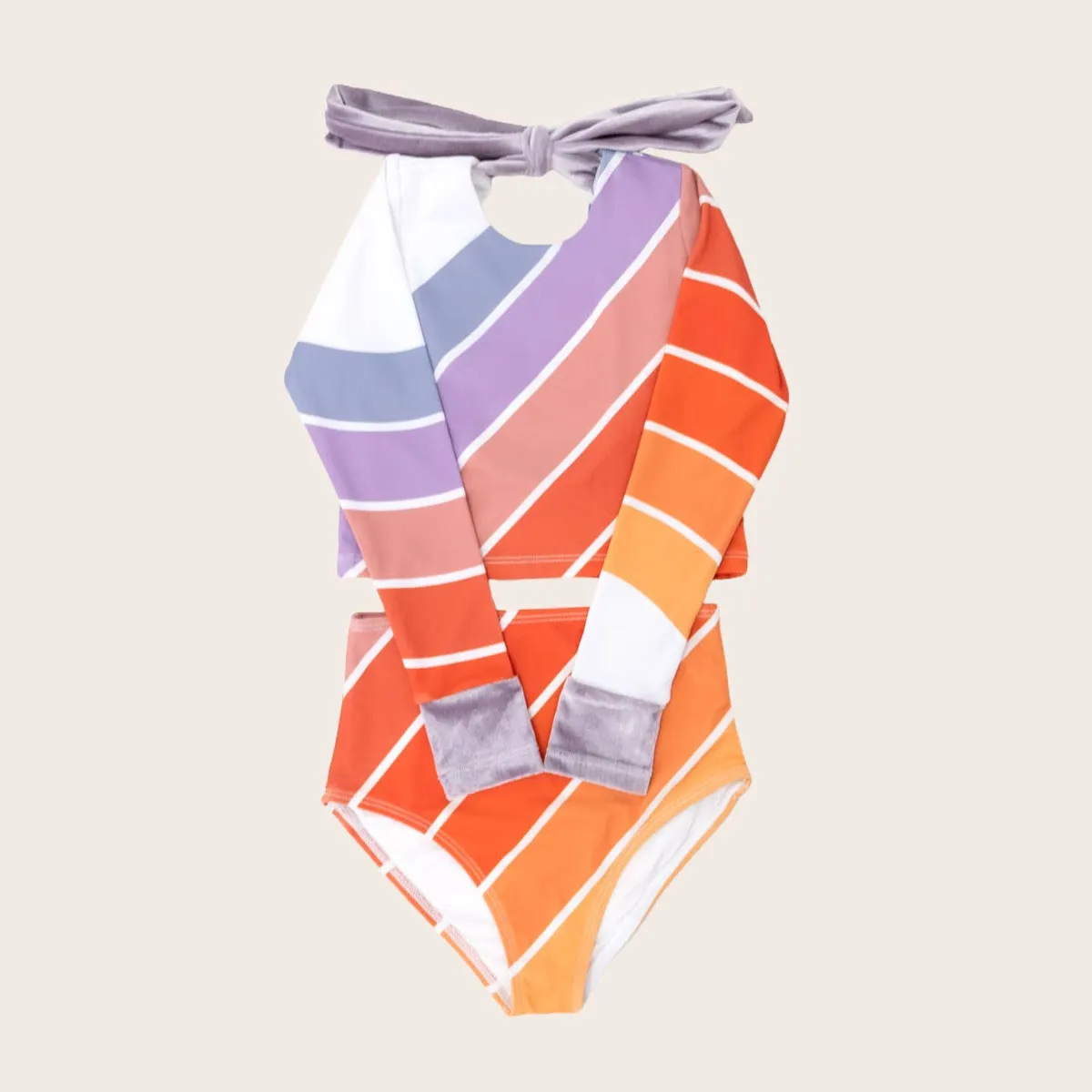 Naples Rainbow Two Piece Swimsuit