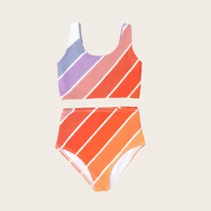 Naples Rainbow Two Piece Tank Swimsuit