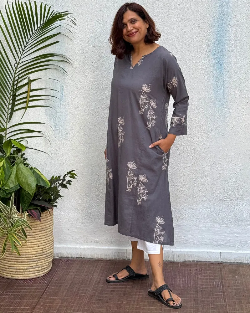 Nayab Block Printed Cotton Kurti