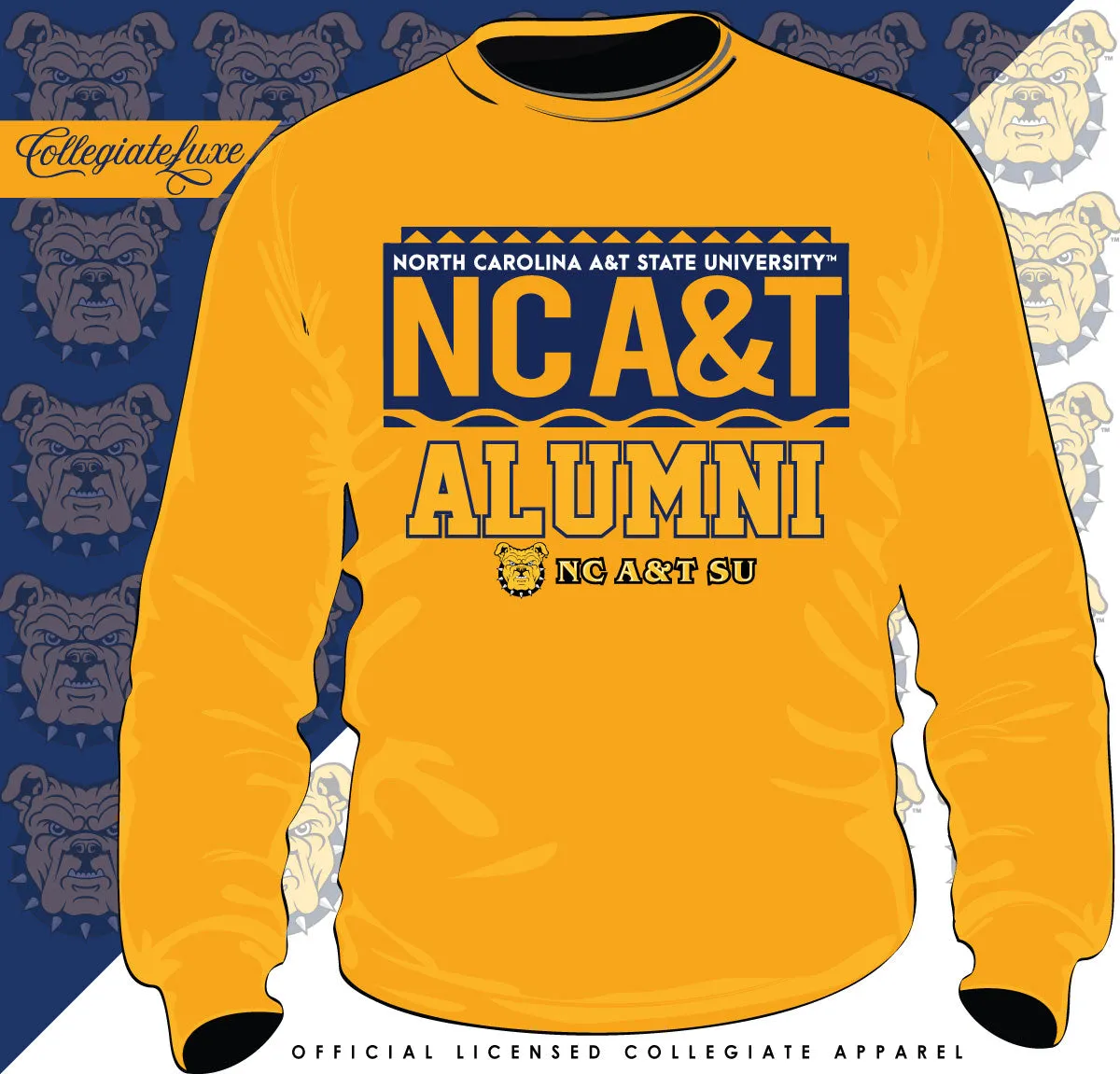 NC A&T AGGIES | 90's Alumni Unisex Sweatshirt (**)