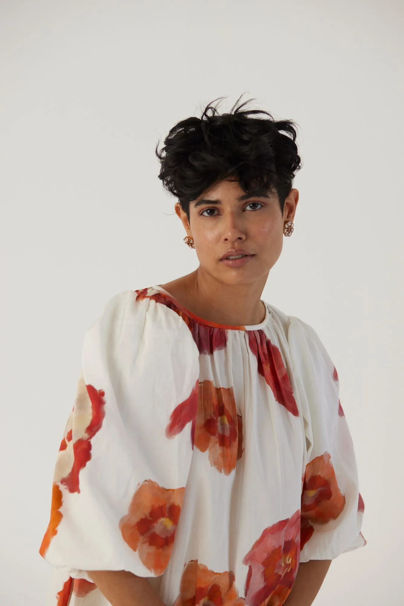 New Season Fall 24/Summer 25-Dress Cotton Satin Valentine White-YAMBB29-Fashion Edit Yam