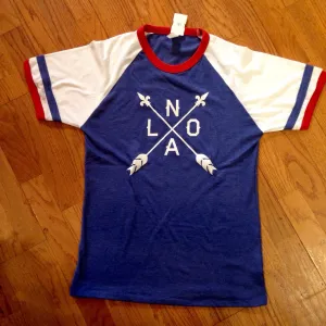 NOLA Arrow, Unisex Slapshot Jersey Shirt