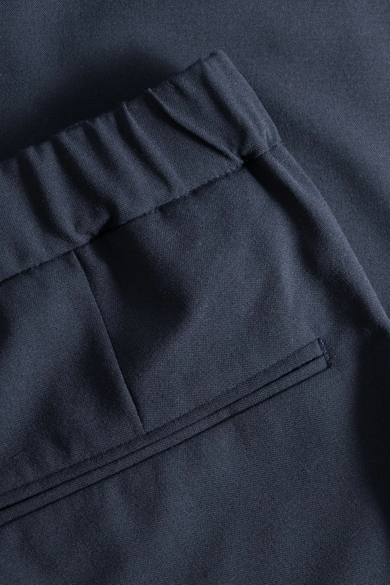 Norse Projects - Aaren Cordura Tech Wool Elasticated Trouser - Dark Navy