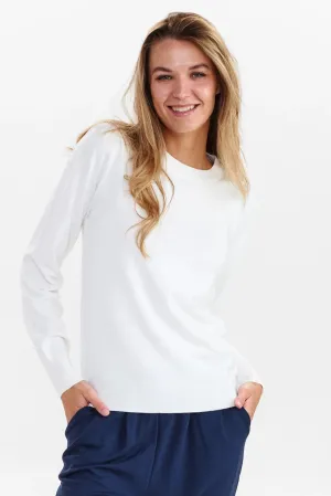 NUBAOJINY PULLOVER - CLOUD DANCER
