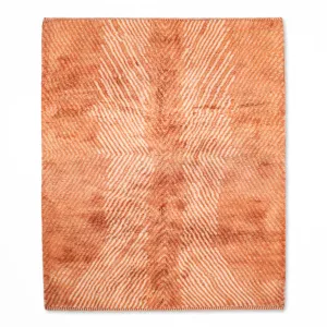 Orange Zest - Luxury Shag Moroccan Rug