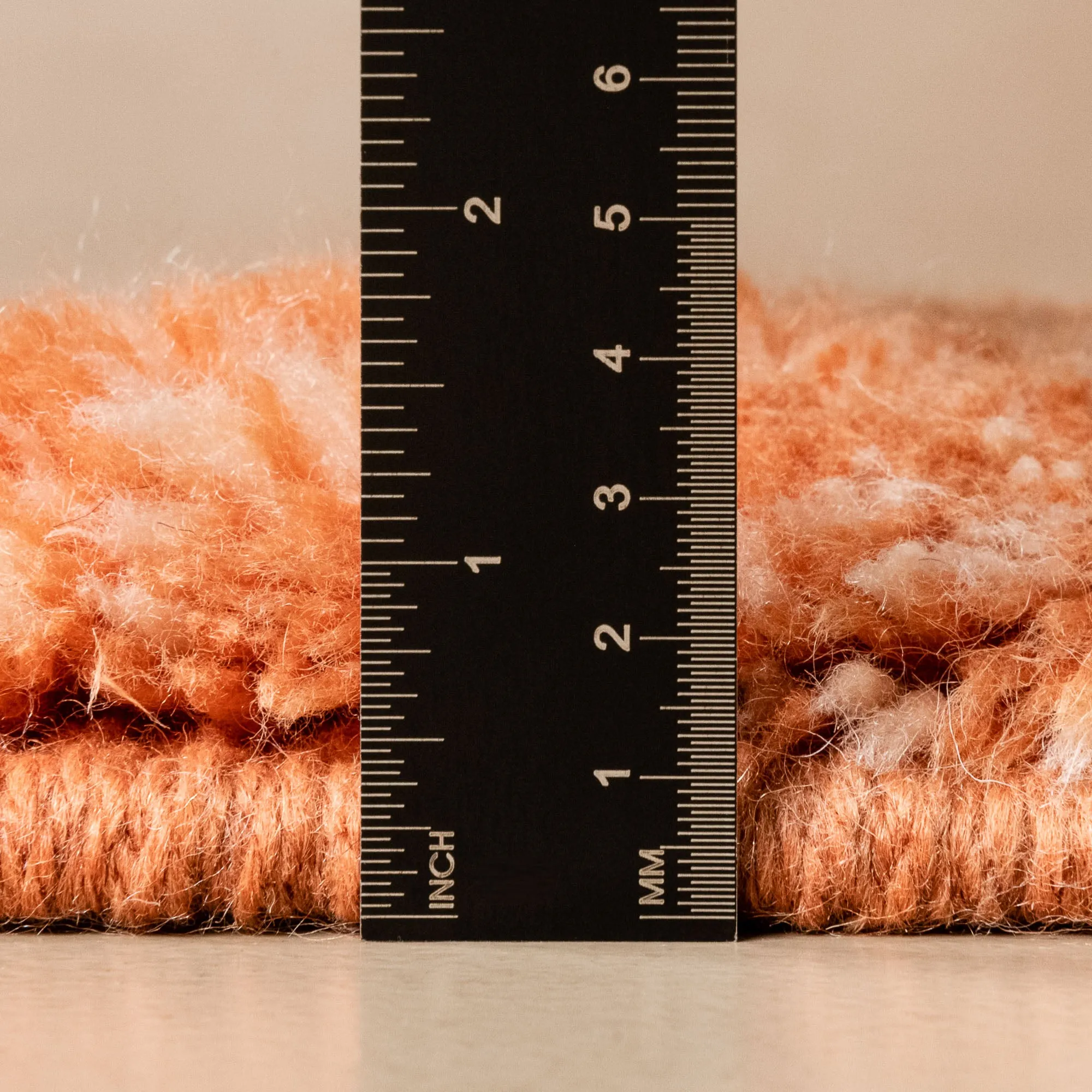 Orange Zest - Luxury Shag Moroccan Rug