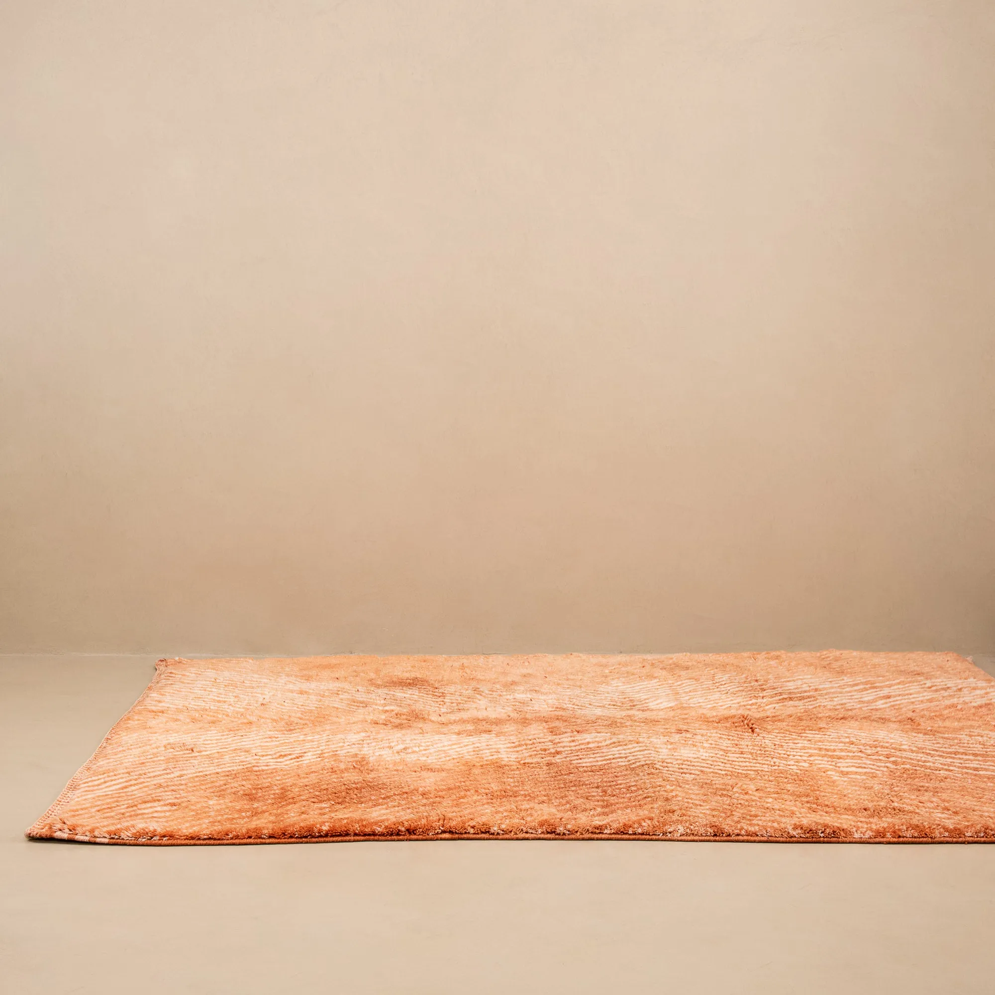 Orange Zest - Luxury Shag Moroccan Rug