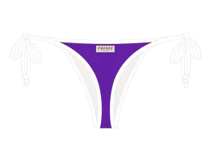 Orchid Purple Side-Tie Bottom