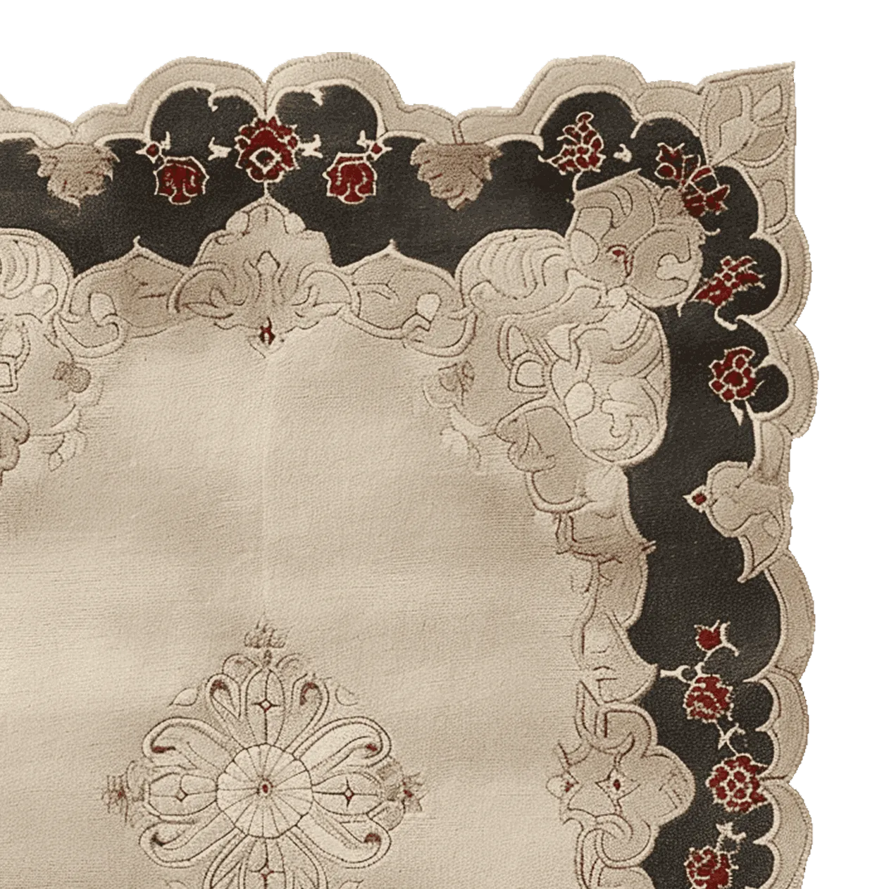 Ornate Echo Hand Tufted Rug