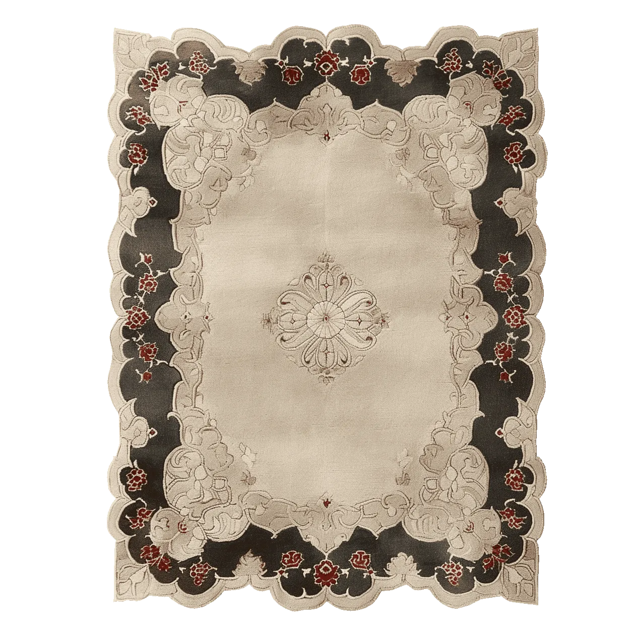 Ornate Echo Hand Tufted Rug