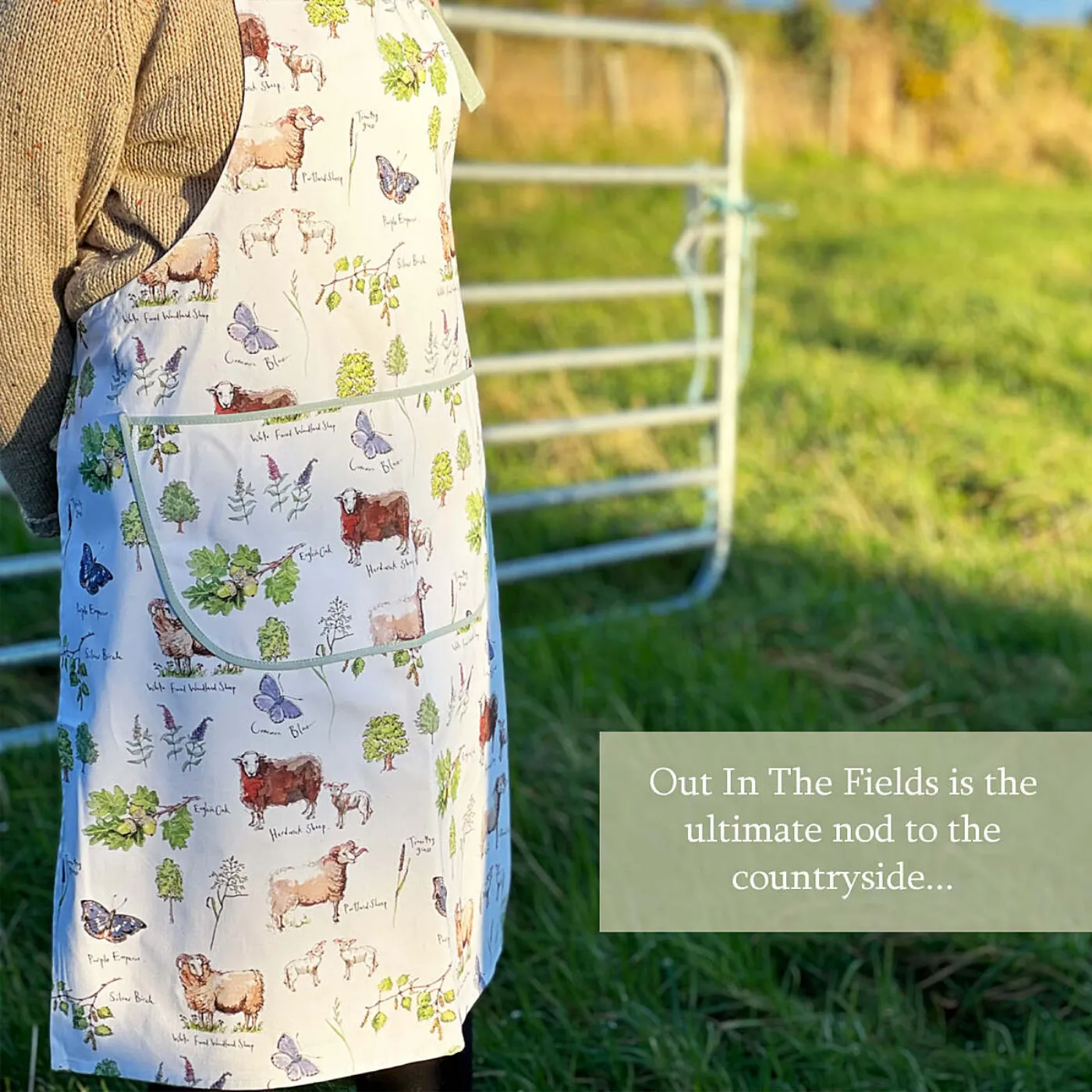 Out In The Fields Apron