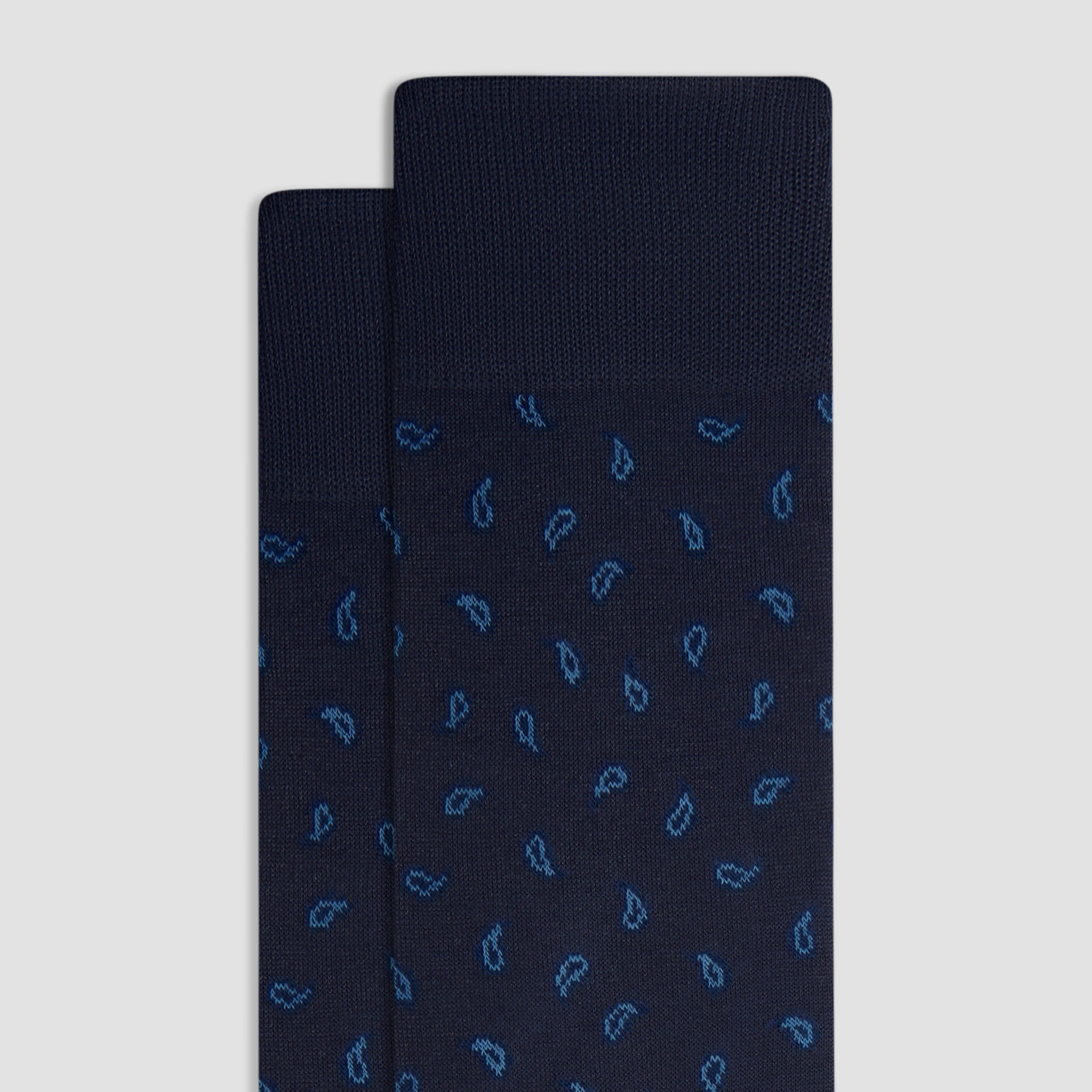 Paisley Mid-Calf Socks