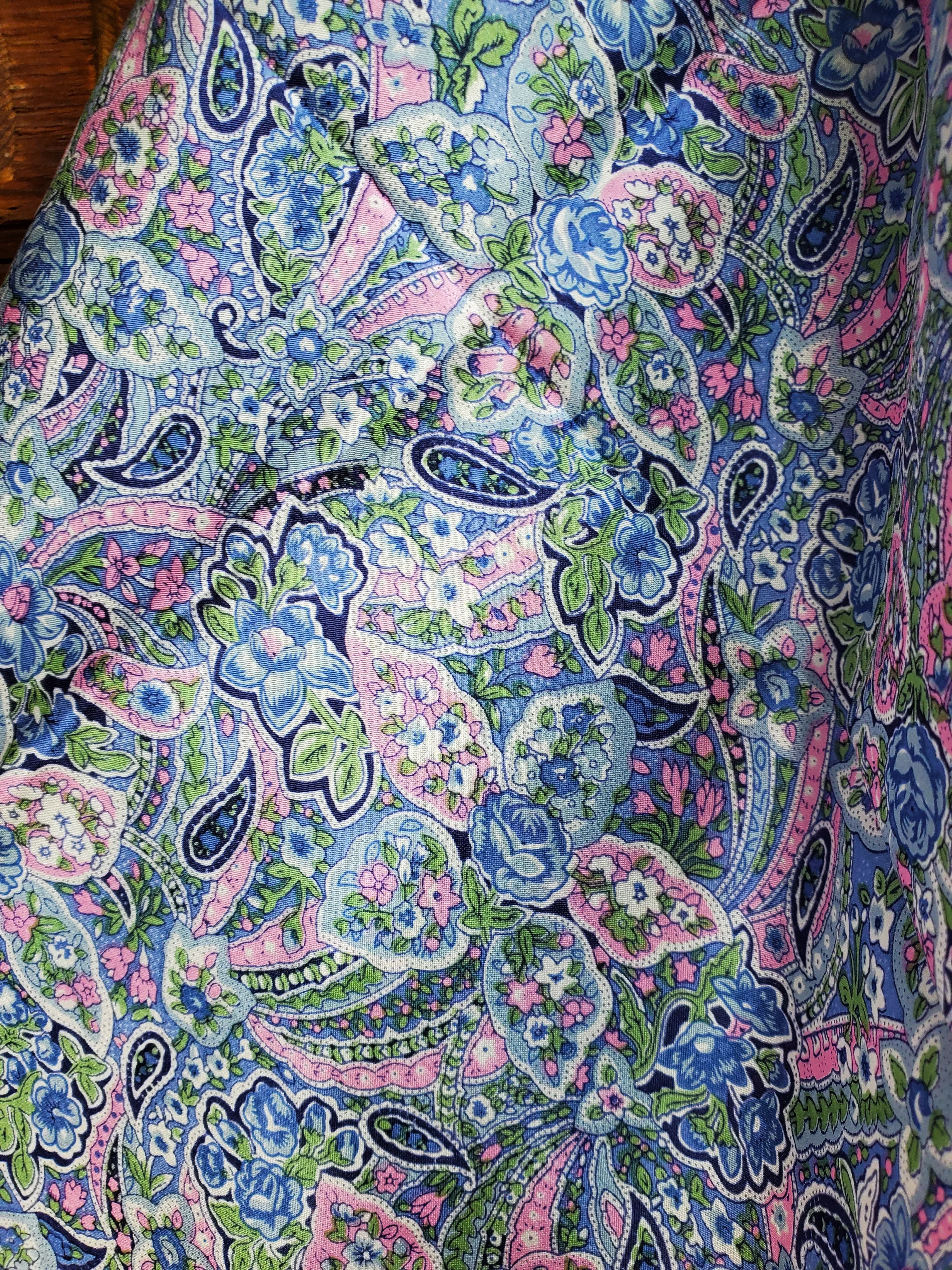 Paisley Silk Wild Rag Scarf