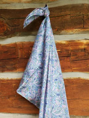 Paisley Silk Wild Rag Scarf