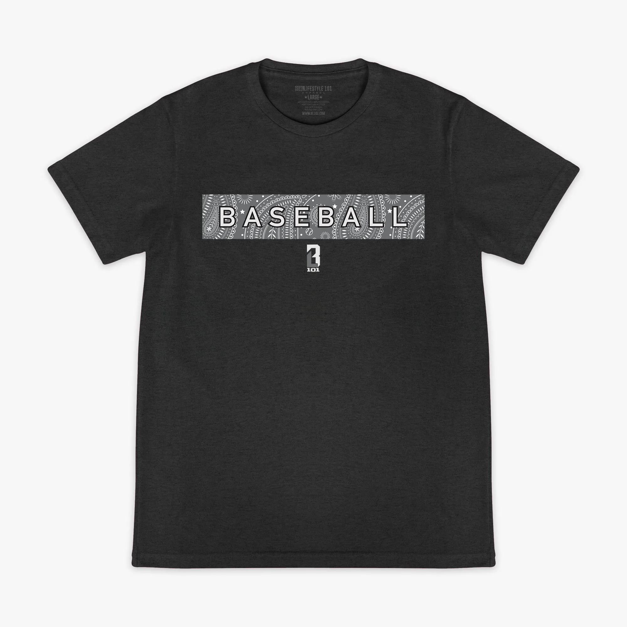 Paisley Tee - Gray