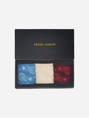 Paisley Women's Organic Cotton Sock Gift Box | Multiple Colours