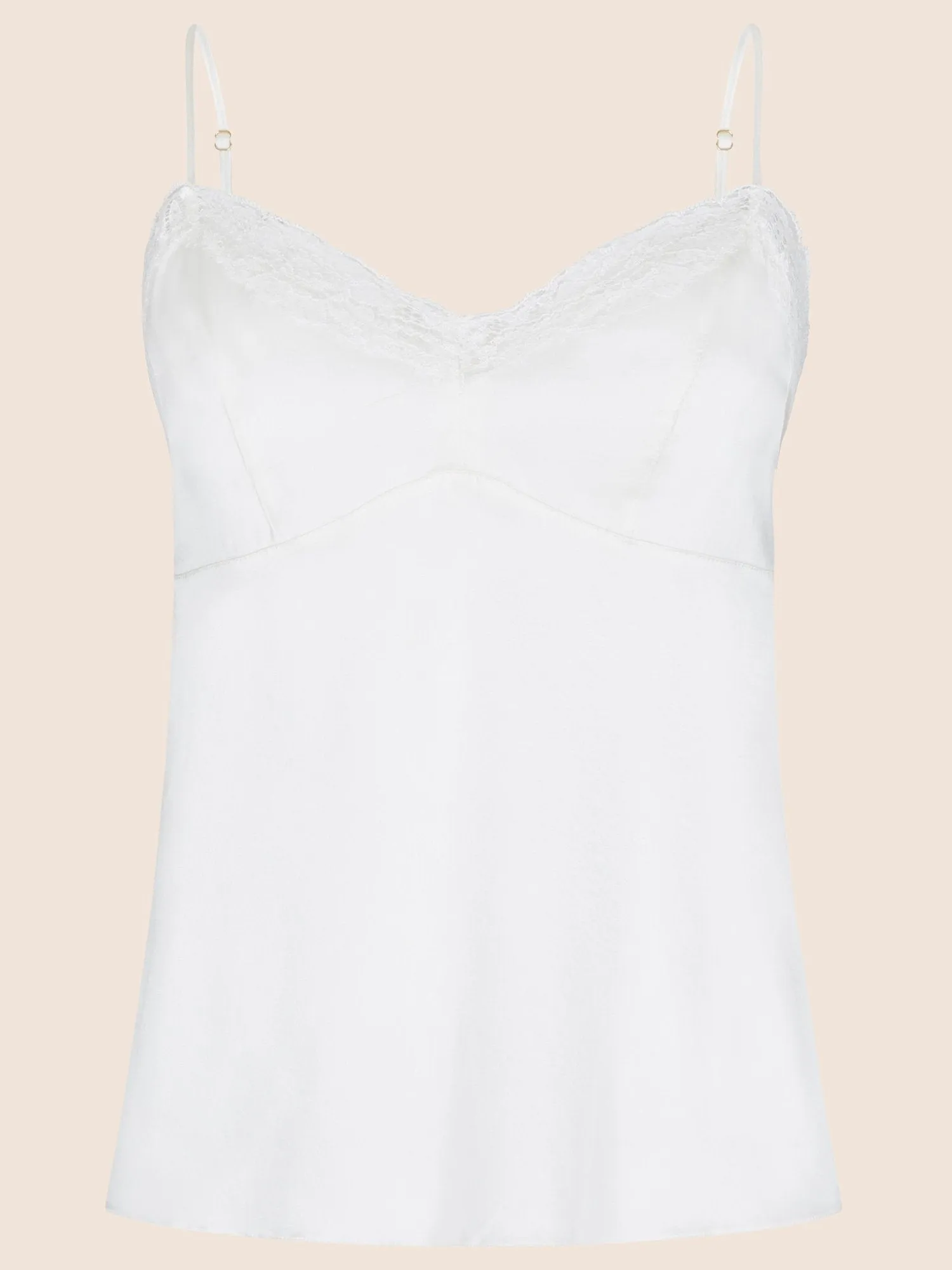 Parasol Rose Sophia Silk Camisole