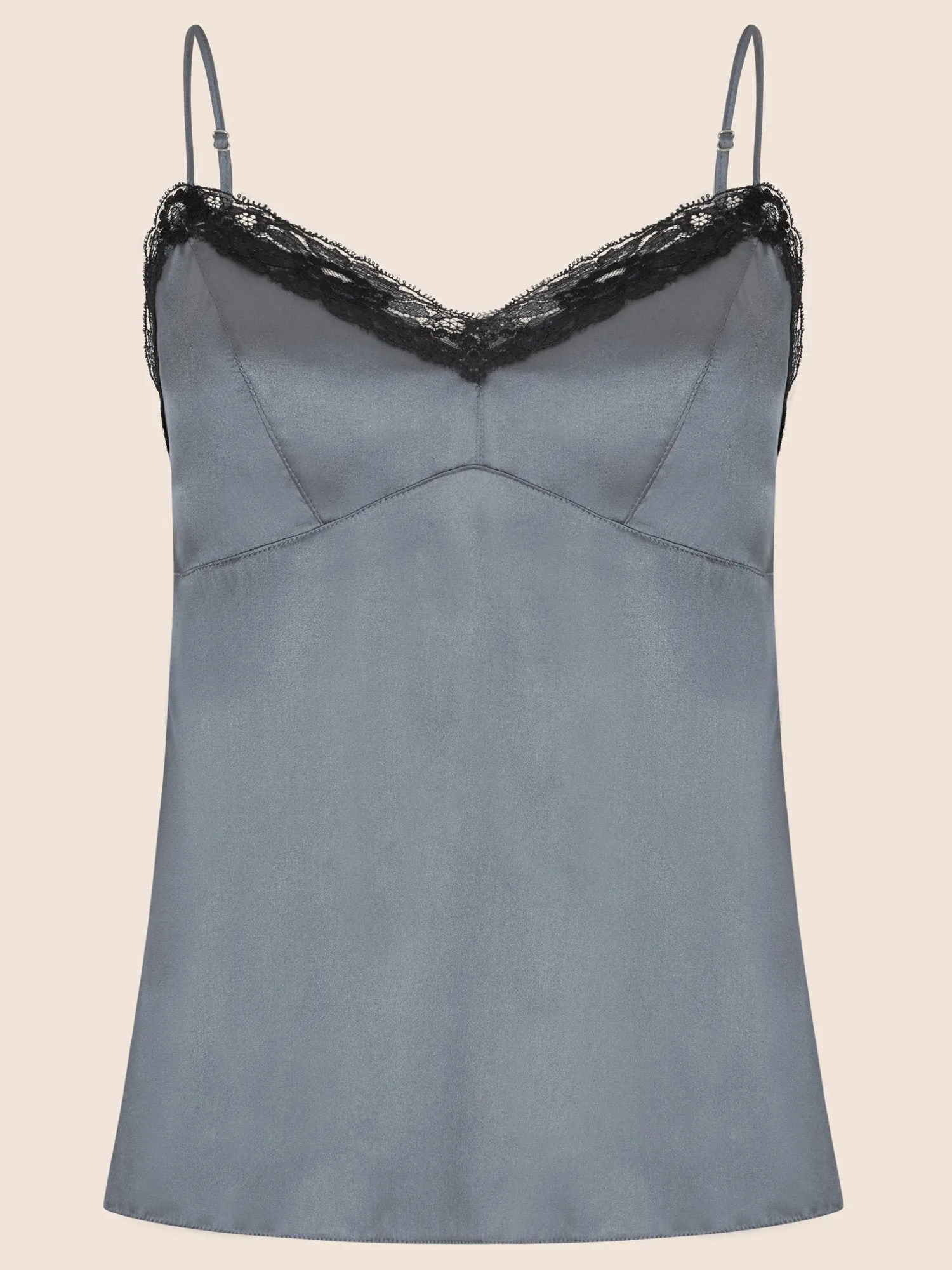 Parasol Rose Sophia Silk Camisole