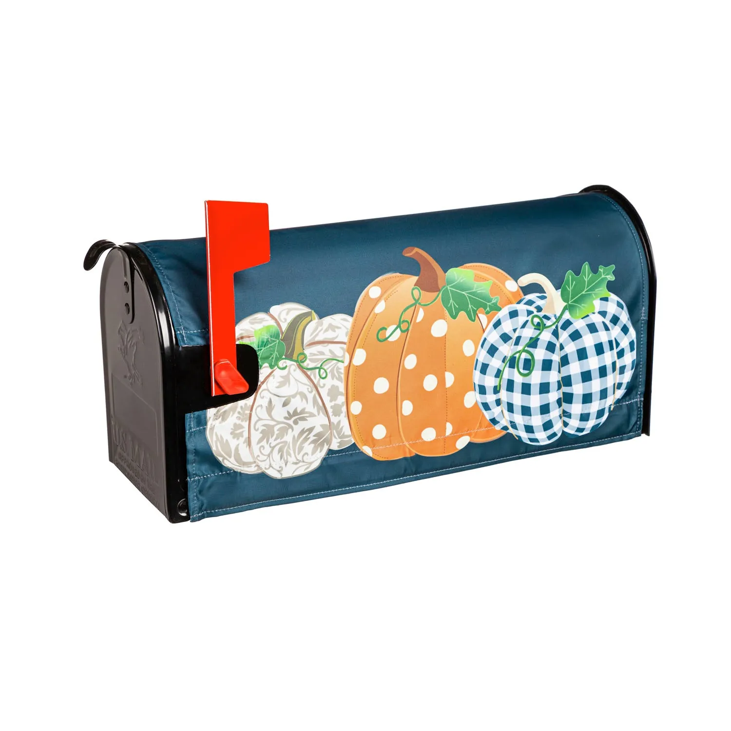 Patterned Pumpkins Mailbox Cover,56773