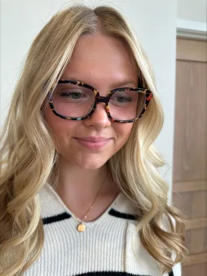 Peepers Impromptu Blue Light Reading Glasses - Peepfetti Tortoise