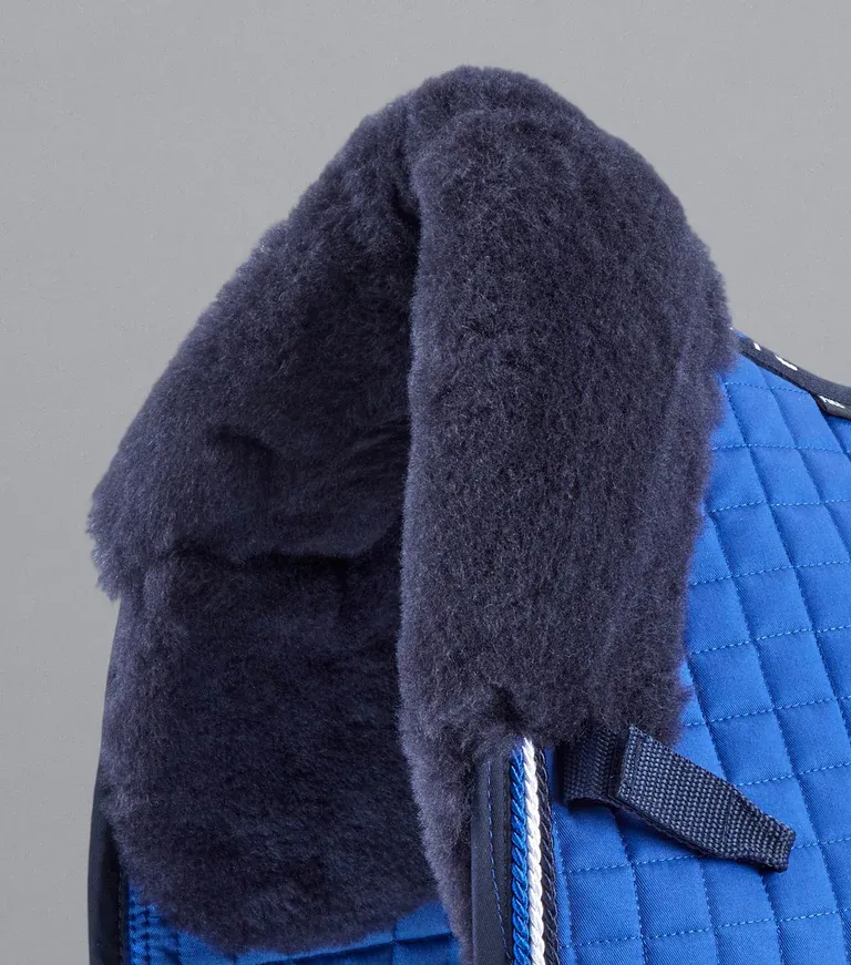 PEI Close Contact Merino Wool Dressage Pad (Blue)