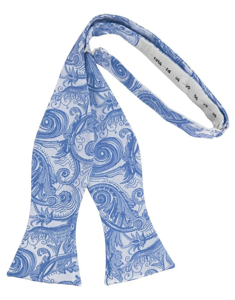 Periwinkle Tapestry Bow Tie