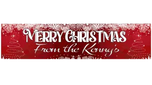 Personalised Christmas Banner