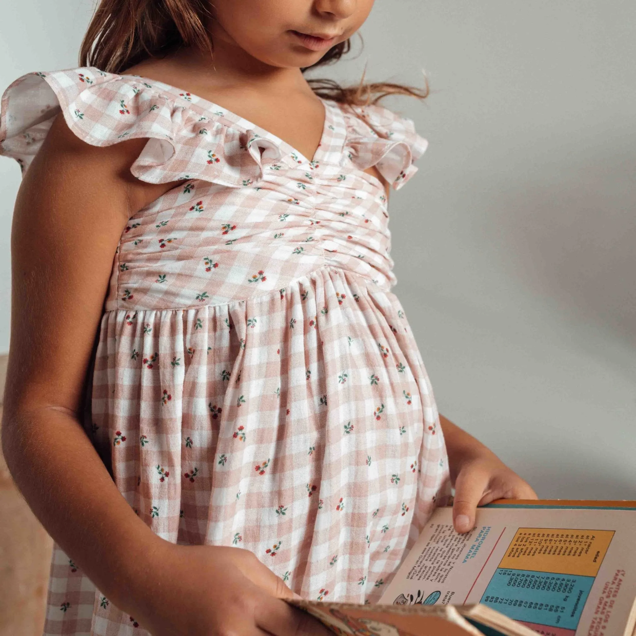 Pink Flower Dress by Birinit Petit *LAST PIECE 8 years*