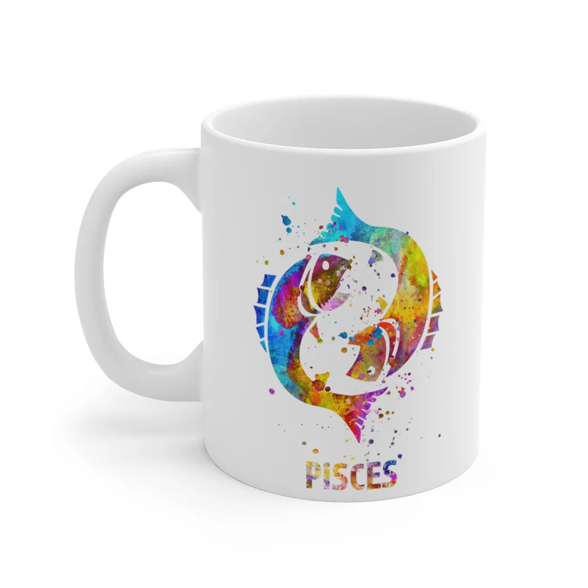 Pisces Zodiac Sign Mug - 11 oz, 15 oz