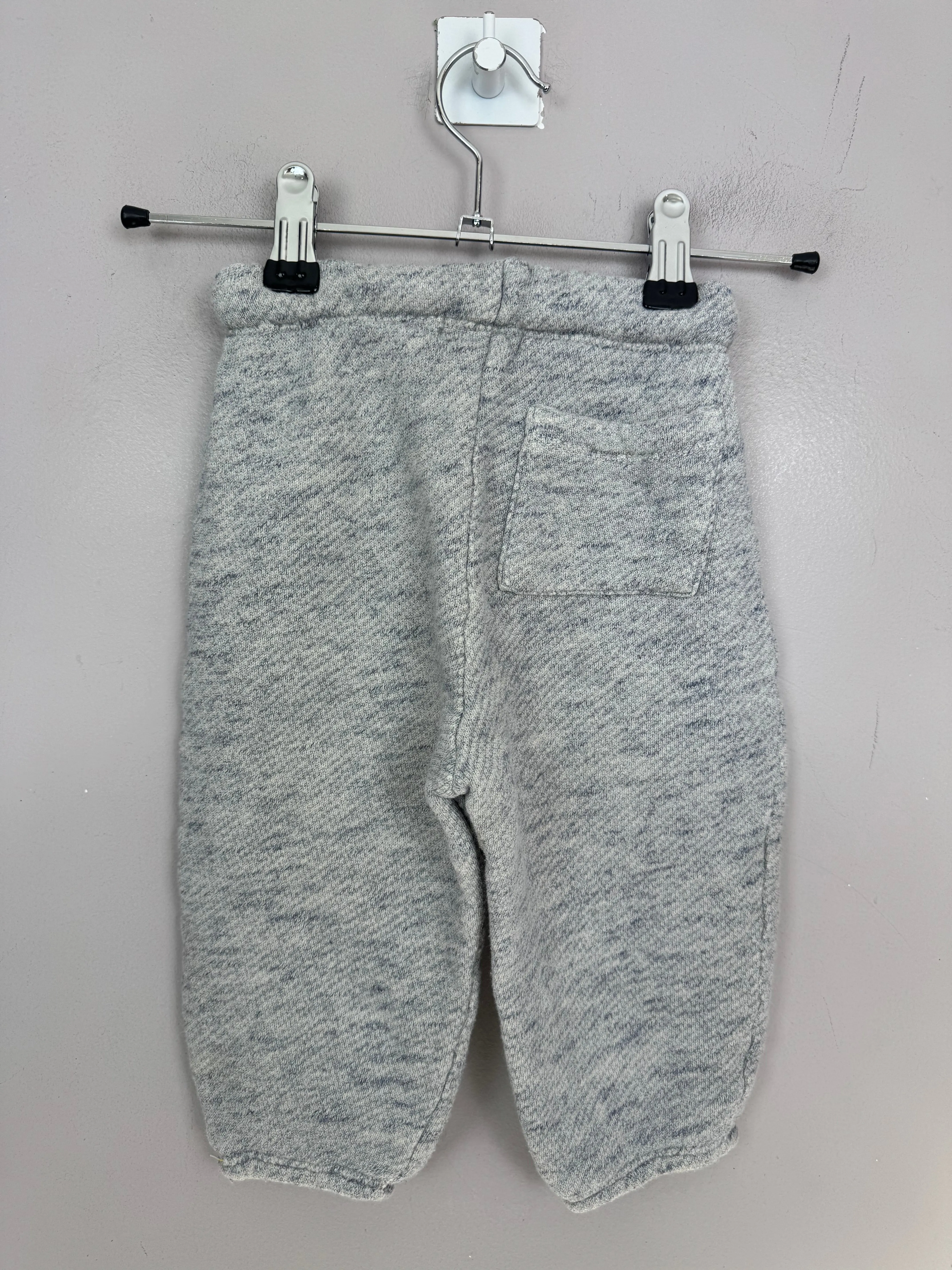 Piupia Blue Heather Joggers 12-18m