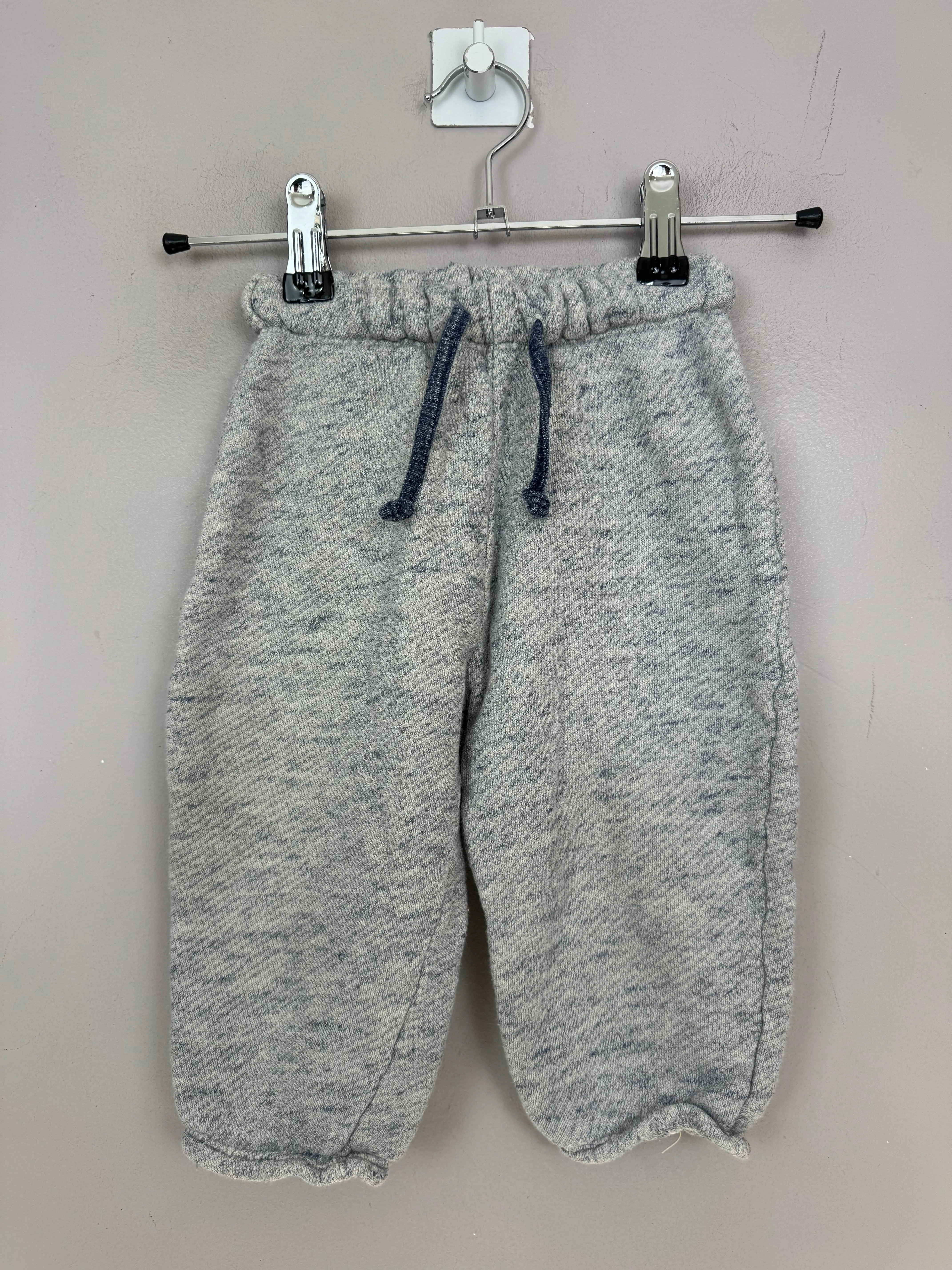 Piupia Blue Heather Joggers 12-18m