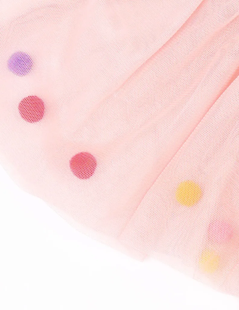Pom-Pom Tutu Leggings Pink