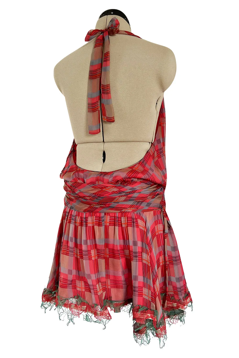 Pre-Fall 2011 Christian Dior by John Galliano Lookbook Mini Dress w Plunge Front & No Back