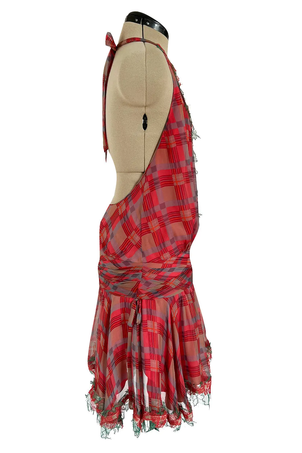 Pre-Fall 2011 Christian Dior by John Galliano Lookbook Mini Dress w Plunge Front & No Back
