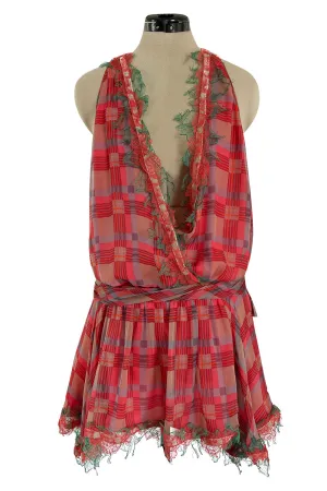 Pre-Fall 2011 Christian Dior by John Galliano Lookbook Mini Dress w Plunge Front & No Back