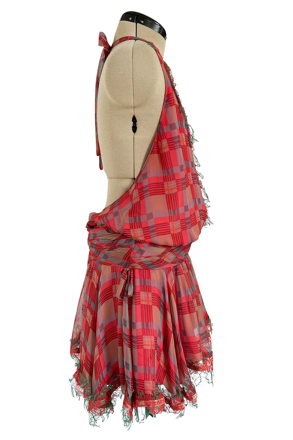 Pre-Fall 2011 Christian Dior by John Galliano Lookbook Mini Dress w Plunge Front & No Back