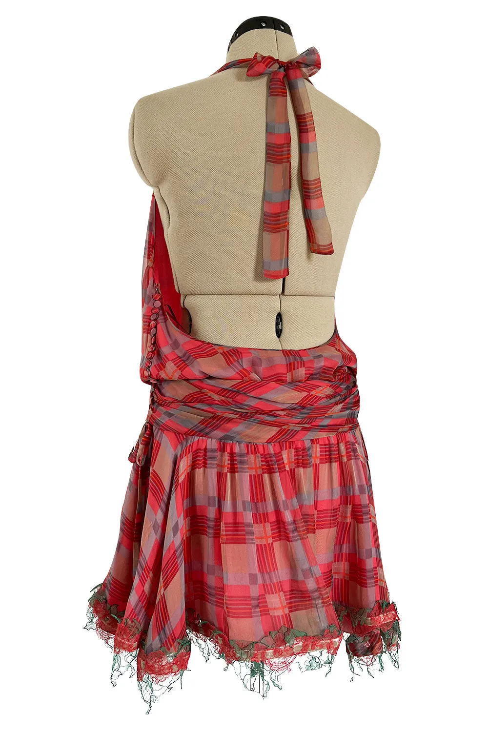 Pre-Fall 2011 Christian Dior by John Galliano Lookbook Mini Dress w Plunge Front & No Back